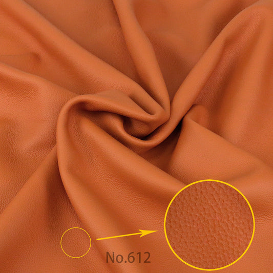 KTX-629971 Lychee Patterned Cow Leather Fabric – 1.8-2.0mm Thick, Perfect for Shoes, Bags, and Accessories, Available in Multiple Colors