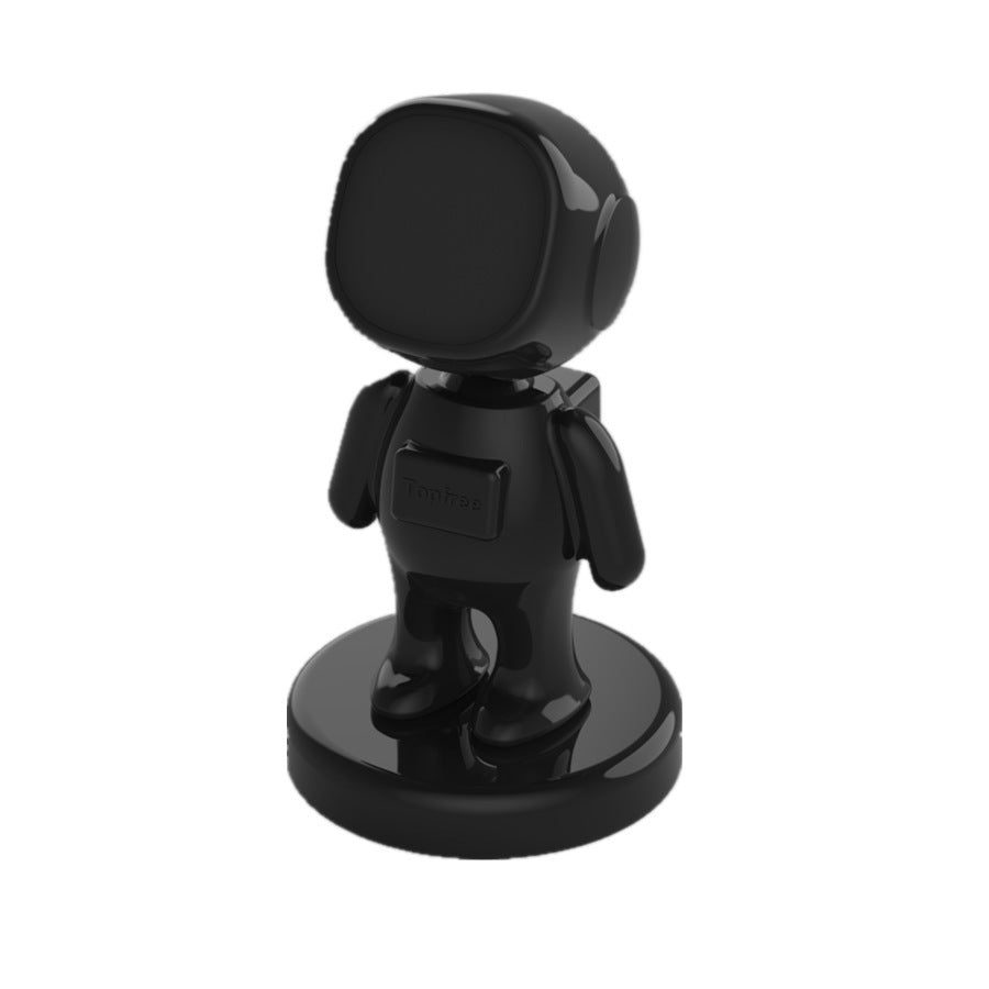 KTX-631507 Universal Portable Mobile Phone Bracket for Cars and Indoor Use - Space White & Night Black