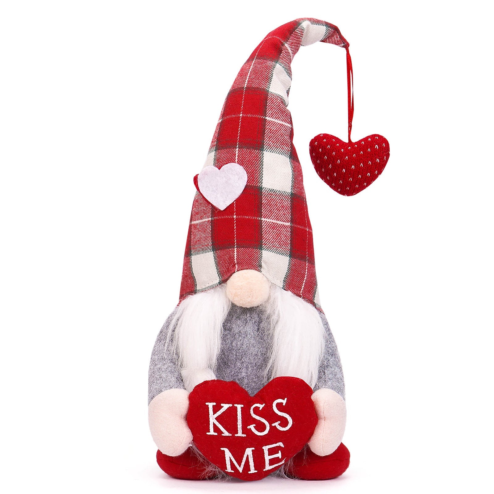 KTX-632275 Cotton Stuffed Faceless Doll Pendant for Valentine's Day Gift
