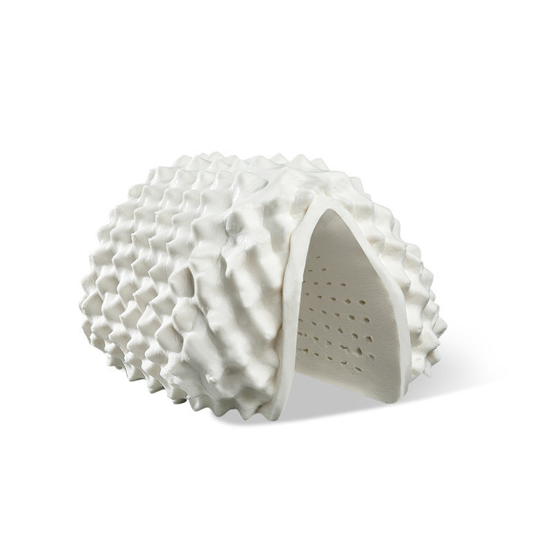 KTX-632275 Latex Pillow with Chemical Fiber Cover for Restful Sleep and Massage Benefits