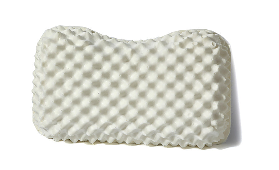 KTX-632275 Latex Pillow with Chemical Fiber Cover for Restful Sleep and Massage Benefits