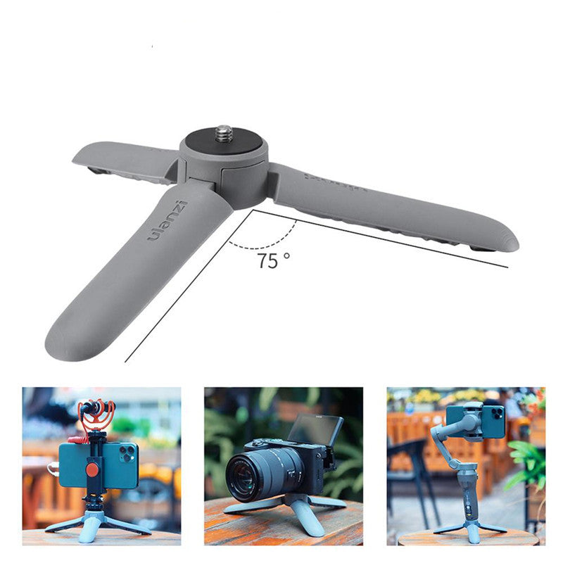 KTX-632659 Compact Aluminum Tripod for Mobile Phones and Action Cameras, Compatible with iPhone Models