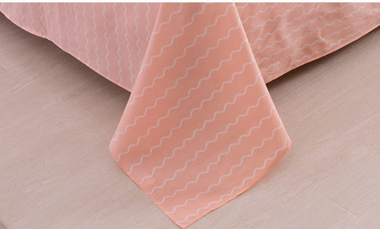 KTX-633555 Elegant 4-Piece Bed Linen Set for 1.5m & 2.2m Beds