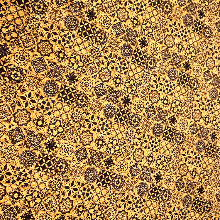 KTX-634579 Cork Leather Plaid Makeup Bag Hand Pulled Case for Versatile Use