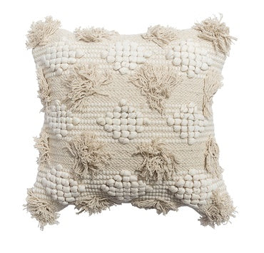 KTX-635731 Bohemian Cotton Hand-Woven Pillow - Multiple Sizes Available