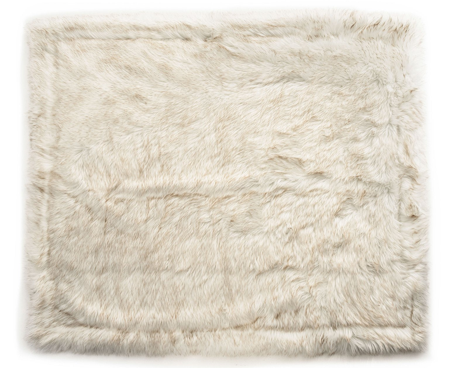 KTX-637331 Winter Thick Pet Warm Pad for Dogs, Cats, and Small Animals - Soft Cloth, Grey and White