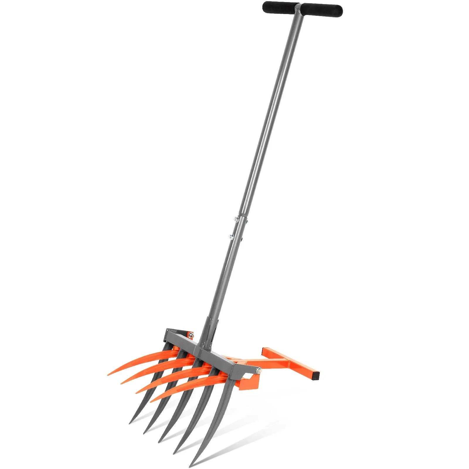 KTX-639699 2-in-1 Hand Soil Digging Machine and Tiller for Efficient Gardening and Landscaping