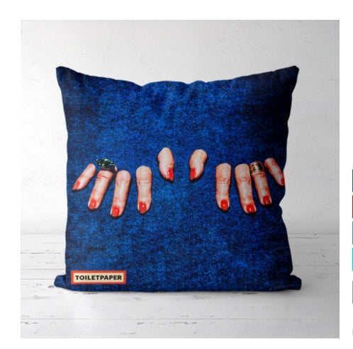 KTX-641555 Thick Cotton Linen Nordic Style Pillowcase for Bedroom & Sofa, 45X45cm