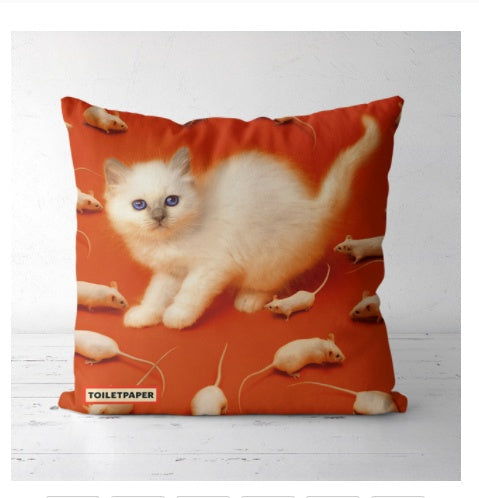 KTX-641555 Thick Cotton Linen Nordic Style Pillowcase for Bedroom & Sofa, 45X45cm