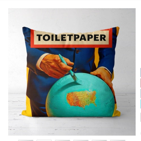 KTX-641555 Thick Cotton Linen Nordic Style Pillowcase for Bedroom & Sofa, 45X45cm