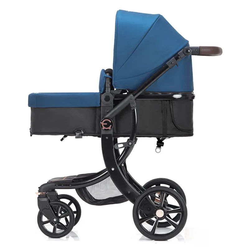 KTX-645139 Detachable Aluminium Folding Baby Stroller for Easy Portability and Comfort