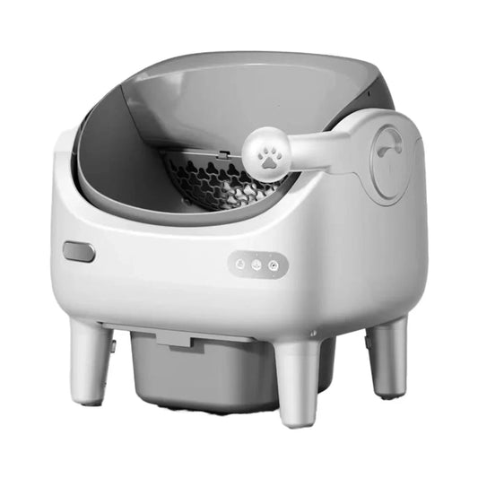 KTX-646547 Intelligent Automatic Cat Litter Box with ABS Material for Deodorization and Purification
