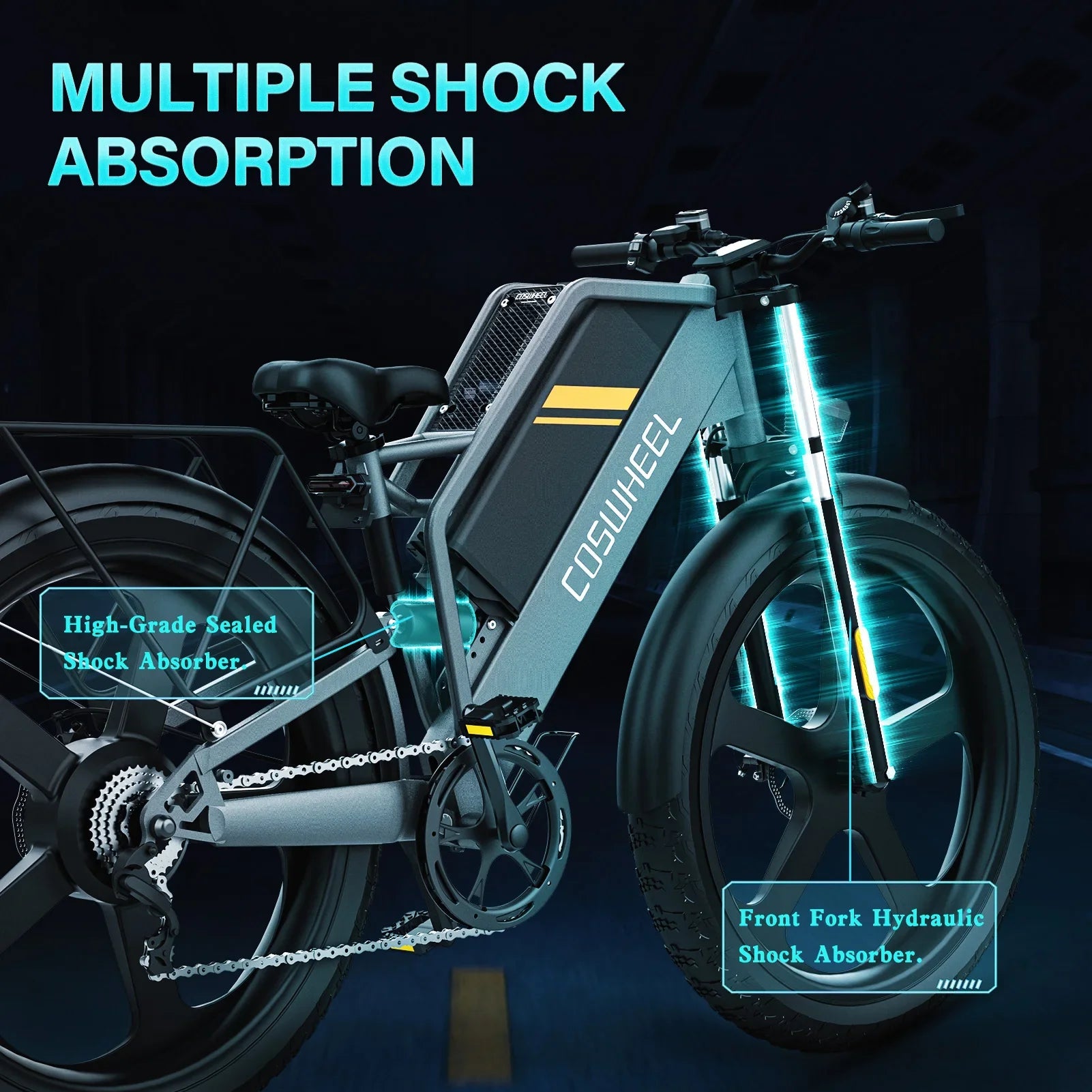 KTX-646803 Lightweight Folding Electric Bike 26 Inch, 48V 25Ah, 750W-1500W, Aluminum Alloy Frame, Hydraulic Disc Brake