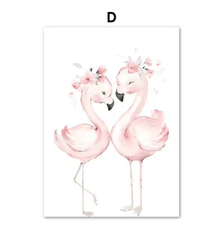 KTX-647187 Lion Canvas Wall Art - Nordic Decorative Painting in Various Sizes