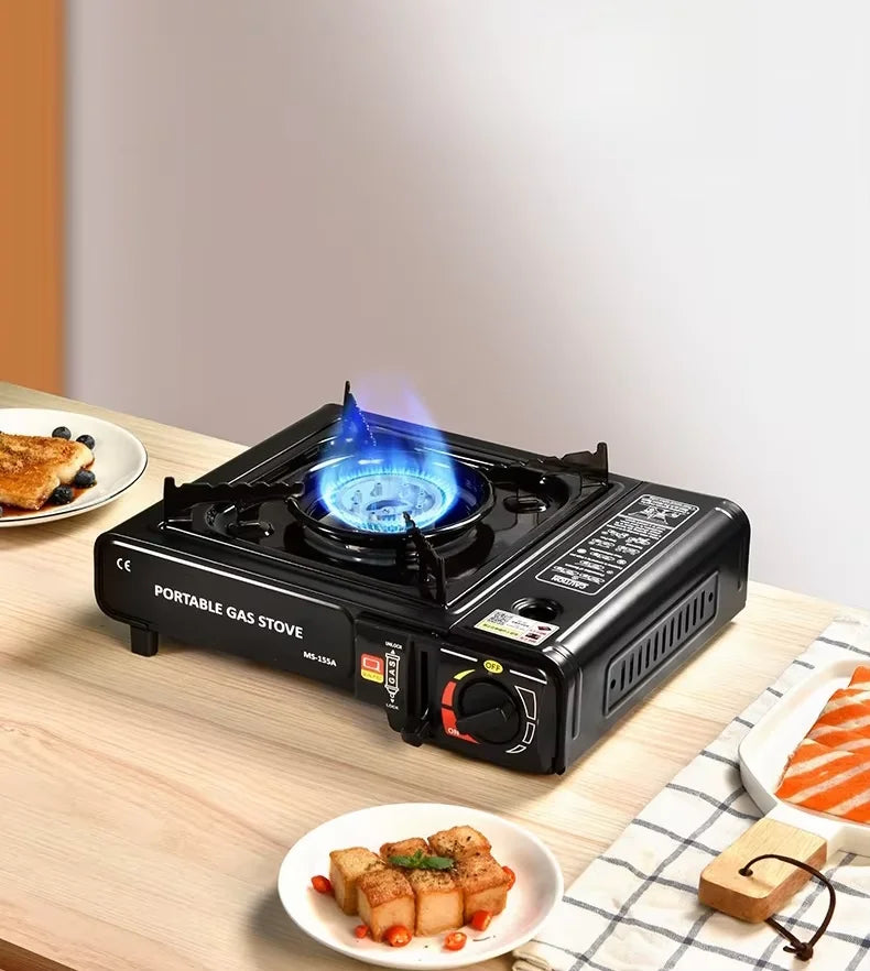 KTX-647763 Portable Outdoor Gas Stove Grill for Barbecue and Cooking