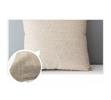 KTX-648083 Boston Terrier Head Tilt Pillow Cover - Square Linen/Cotton Cushion Case, 45x45CM