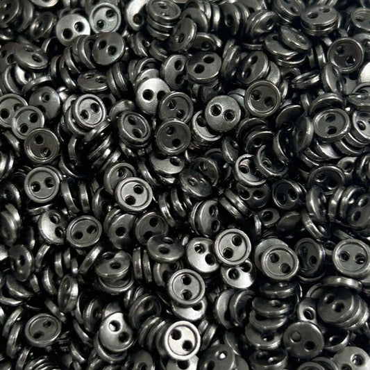 KTX-648083 Mini Metal Buttons for Doll Clothing - Assorted Colors, 100PCS