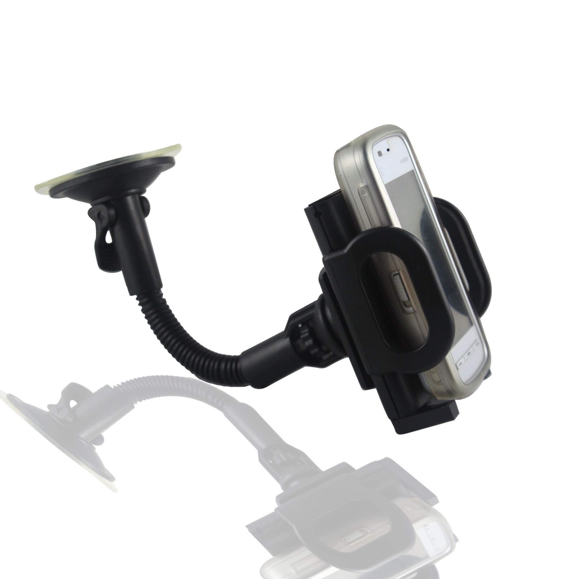 KTX-648467 Adjustable Car Phone Holder for GPS Navigation, Fits Devices 45-115mm