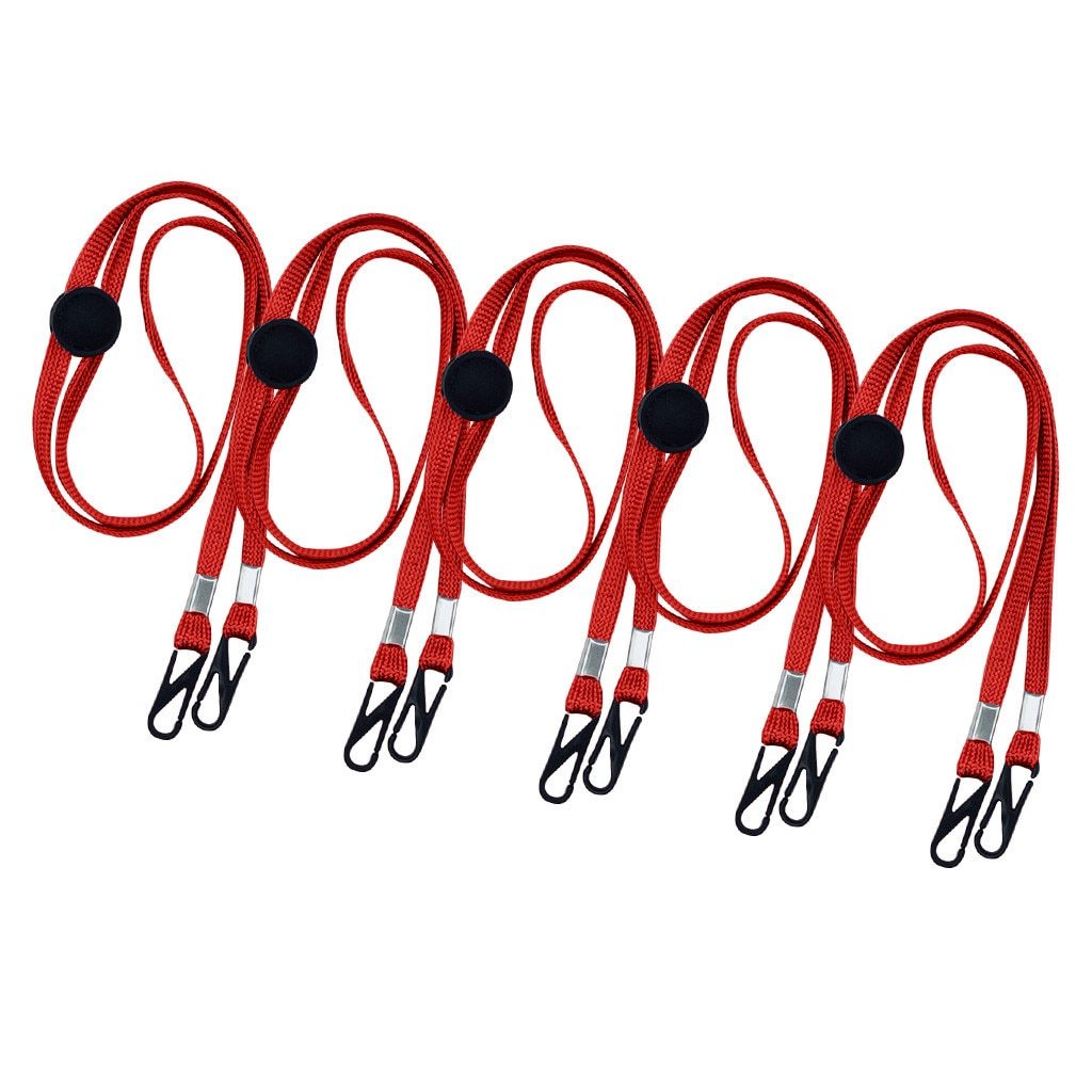 KTX-649235 Adjustable Windproof Mask Elastic Band Rope - 7MM Polyester Design