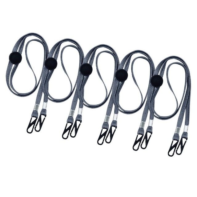 KTX-649235 Adjustable Windproof Mask Elastic Band Rope - 7MM Polyester Design