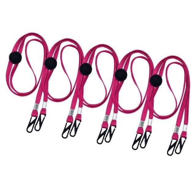 KTX-649235 Adjustable Windproof Mask Elastic Band Rope - 7MM Polyester Design