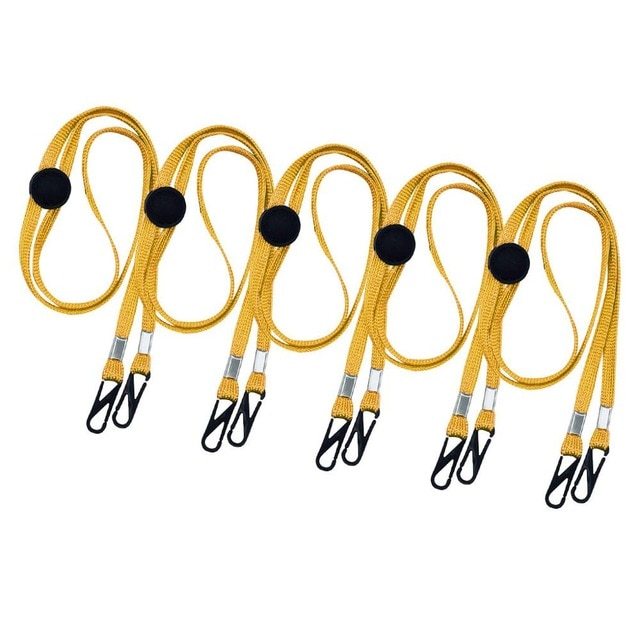 KTX-649235 Adjustable Windproof Mask Elastic Band Rope - 7MM Polyester Design