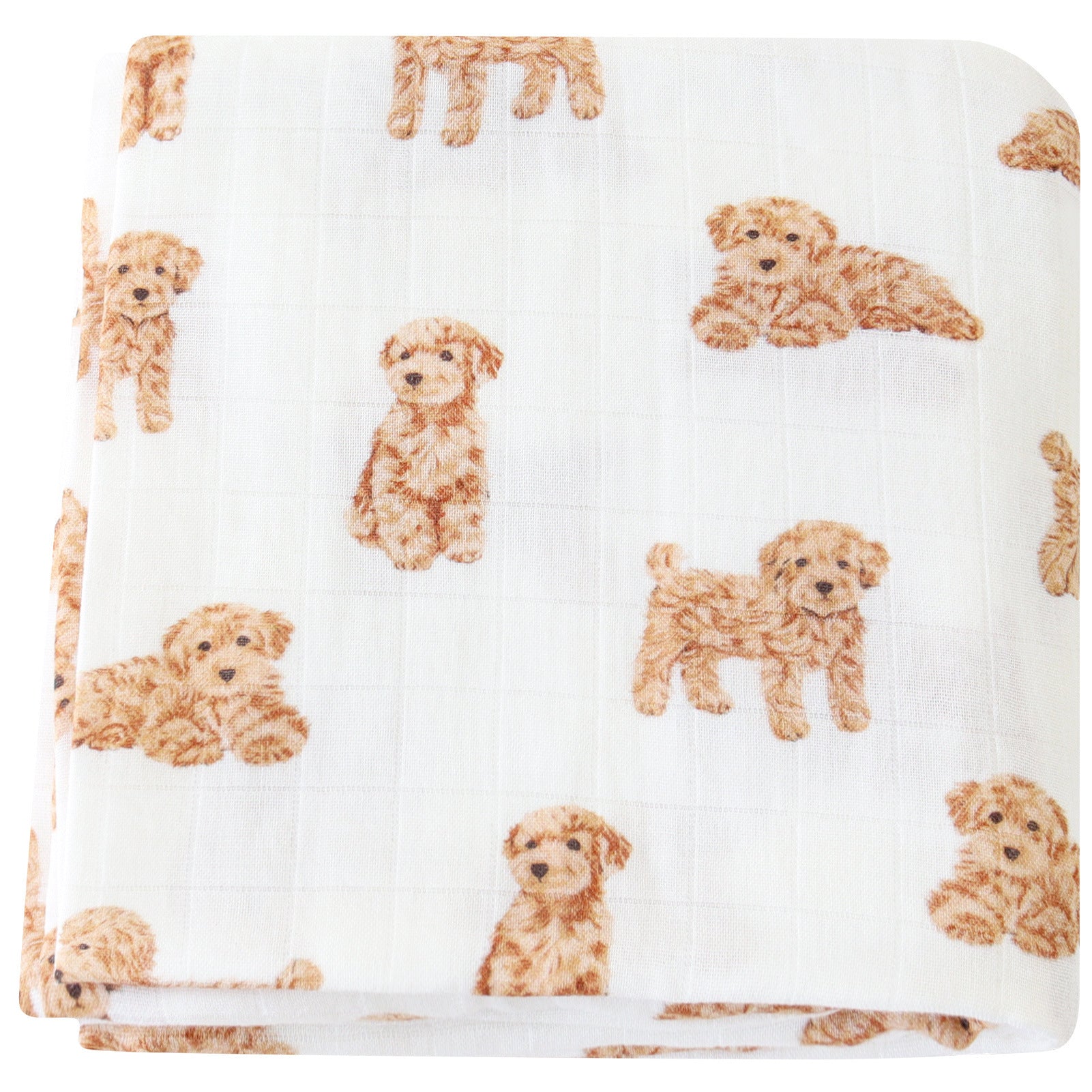 KTX-649235 Bamboo Cotton Gauze Baby Swaddling Blanket - Soft Colors and Fun Animal Patterns for All Seasons