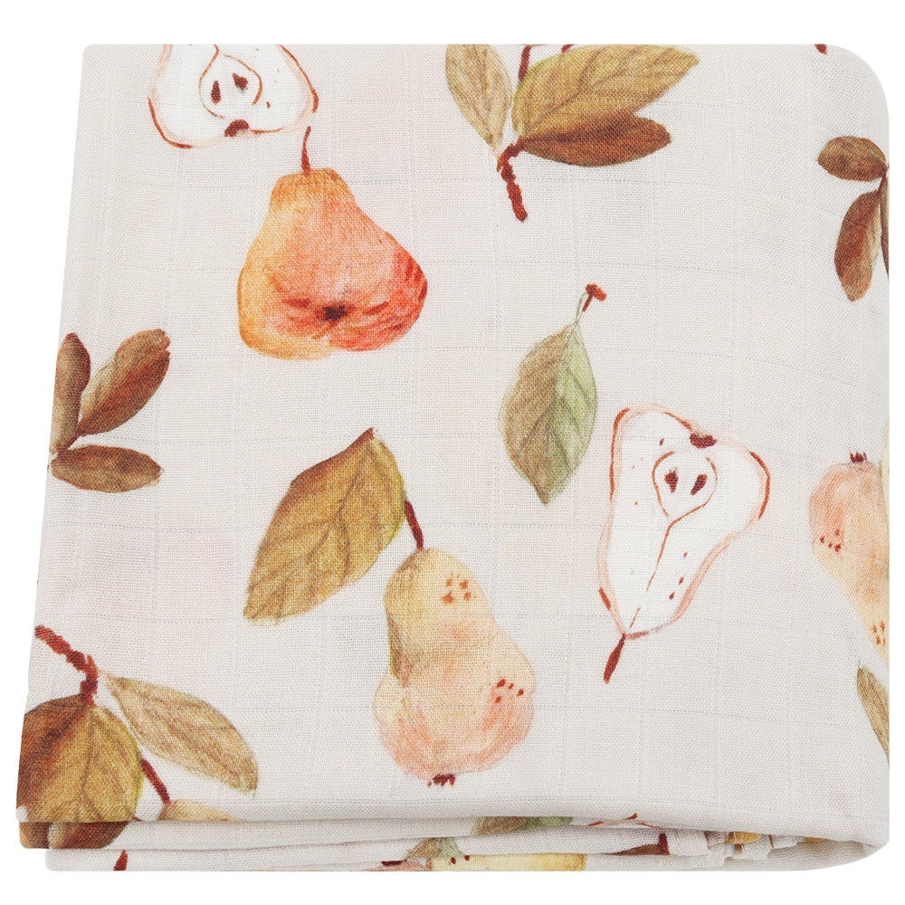 KTX-649235 Bamboo Cotton Gauze Baby Swaddling Blanket - Soft Colors and Fun Animal Patterns for All Seasons