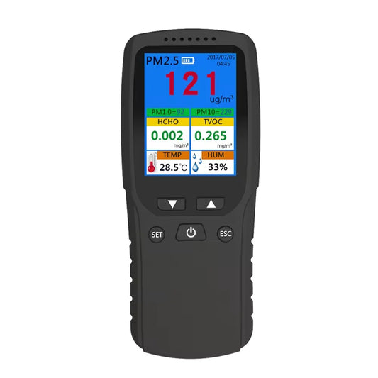 KTX-650899 Handheld PM2.5 Air Quality and Temperature Humidity Detector with Odor Measurement Feature