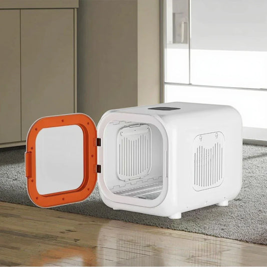 KTX-652115 Eco-Friendly Pet Dryer Box for Small Dogs and Cats - Modern ABS Design, Electric, 220V
