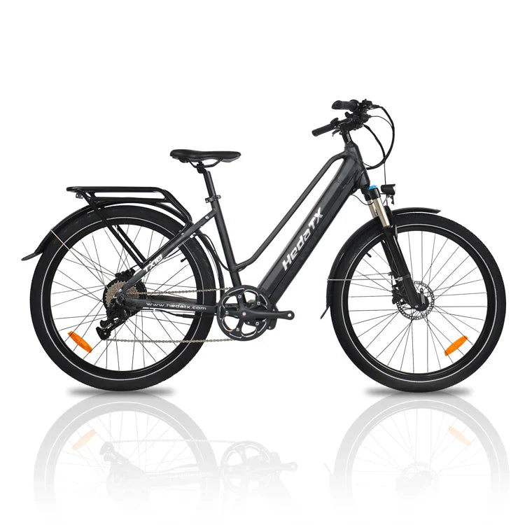 KTX-652179 Electric Mountain Bicycle 350W 48V E-City Bike with 27.5 Inch Aluminum Alloy Frame and Hydraulic Disc Brakes