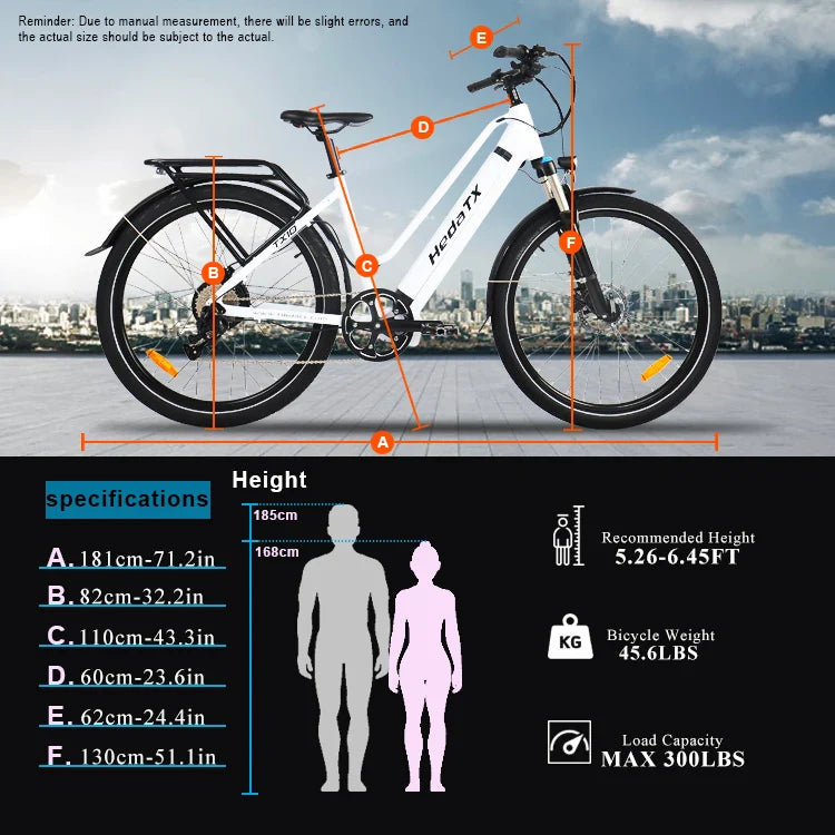 KTX-652179 Electric Mountain Bicycle 350W 48V E-City Bike with 27.5 Inch Aluminum Alloy Frame and Hydraulic Disc Brakes