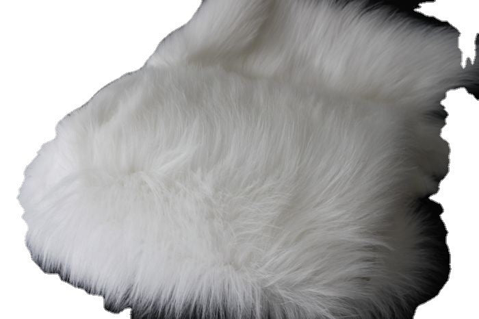 KTX-652691 Plush White Decorative Blanket for All Genders, Soft Viscose Fabric, Thick Design