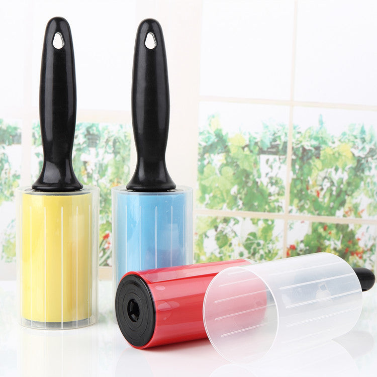 KTX-653011 Reusable Sticky Roller for Dust Removal - 23.5 cm Cylinder, Super Sticky, Multiple Colors Available