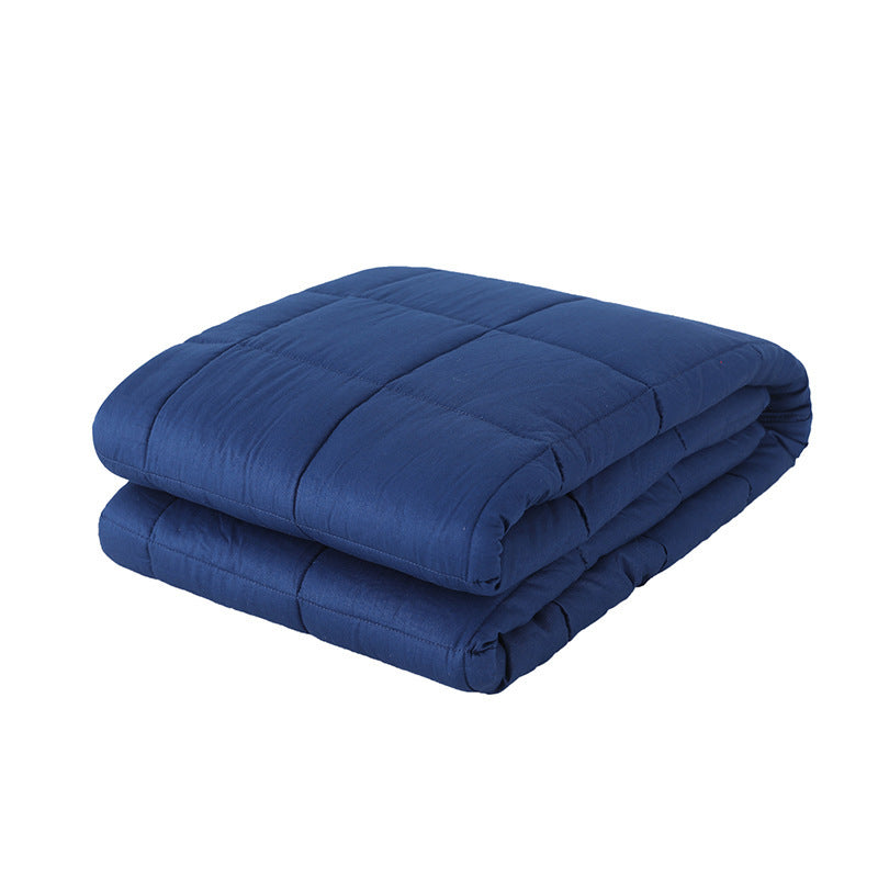 KTX-653843 Gravity Weighted Blanket - 100% Cotton, Dark Gray, Various Weights and Sizes