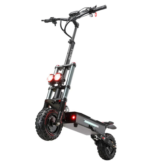 KTX-655507 250W Electric Scooter with 11-Inch Wide Wheels, Foldable Design, Max Speed 45km/h, 150kg Load Capacity, Bluetooth Control, Hydraulic Brakes