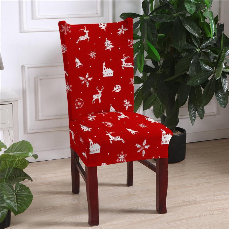 KTX-657363 Chinese Classical Floral Stretch Chair Cover in Polyester/Spandex for Home and Commercial Use