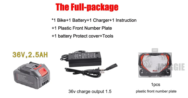 KTX-657875 Children's 16" Electric Balance Bike with 350W Motor and 36V Lithium Battery for Ages 5-12