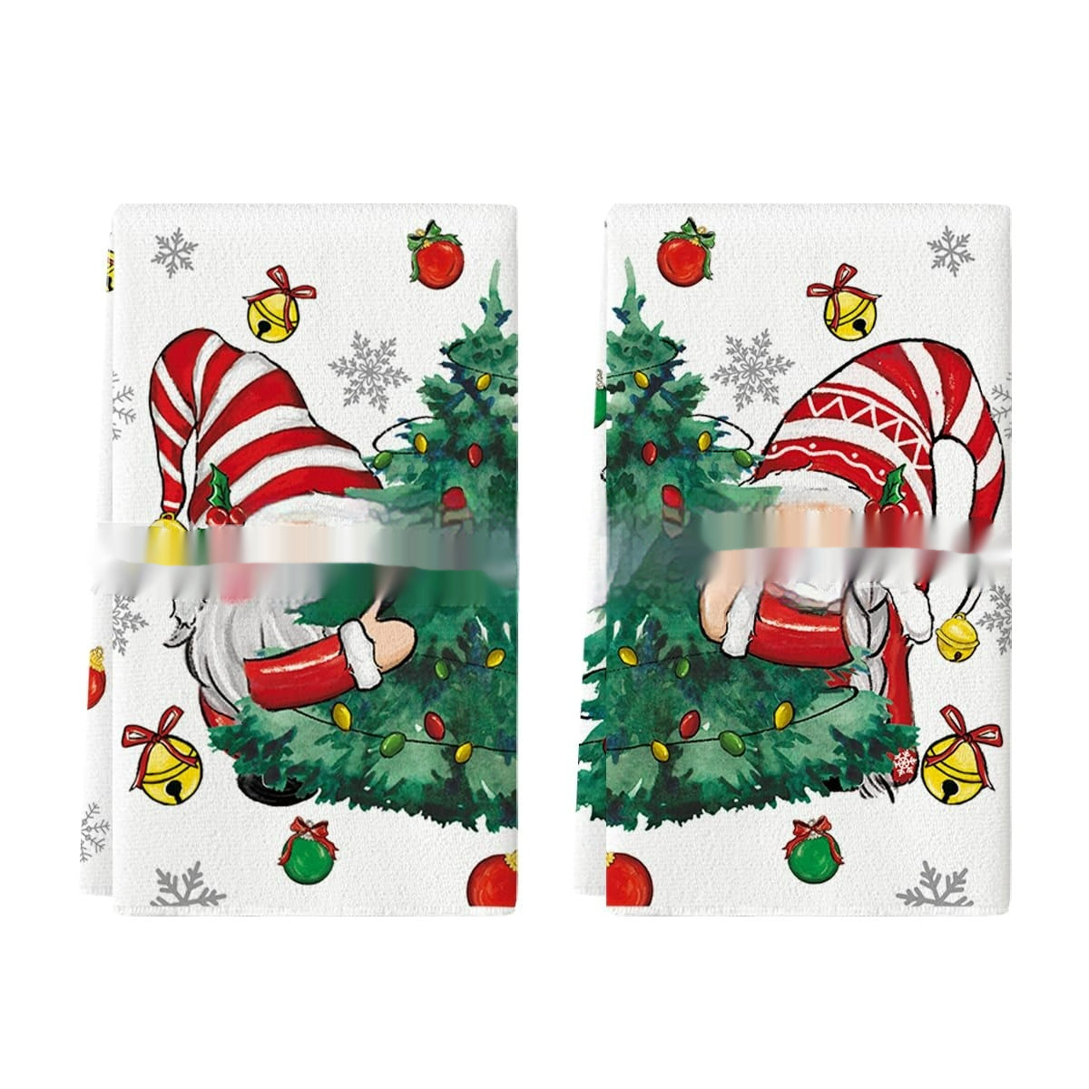 KTX-659027 Christmas-Themed Ultra-Fine Fiber Printed Towel in Various Festive Designs