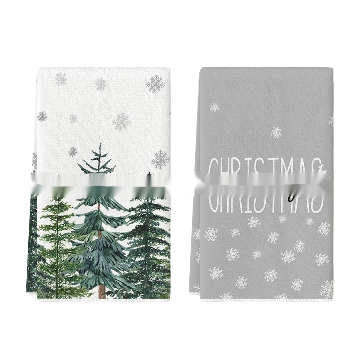 KTX-659027 Christmas-Themed Ultra-Fine Fiber Printed Towel in Various Festive Designs