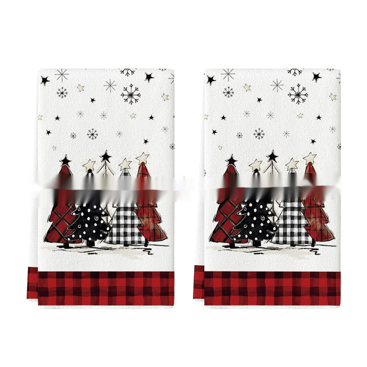 KTX-659027 Christmas-Themed Ultra-Fine Fiber Printed Towel in Various Festive Designs
