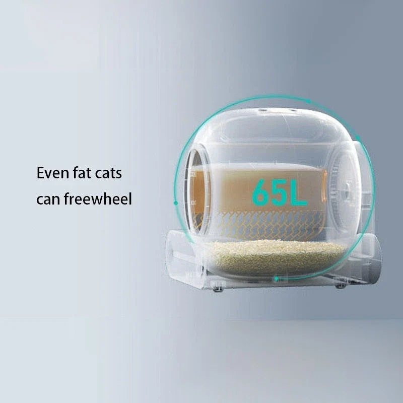 KTX-660051 Large Self-Cleaning Cat Litter Box with Intelligent Control and Easy Clean Features