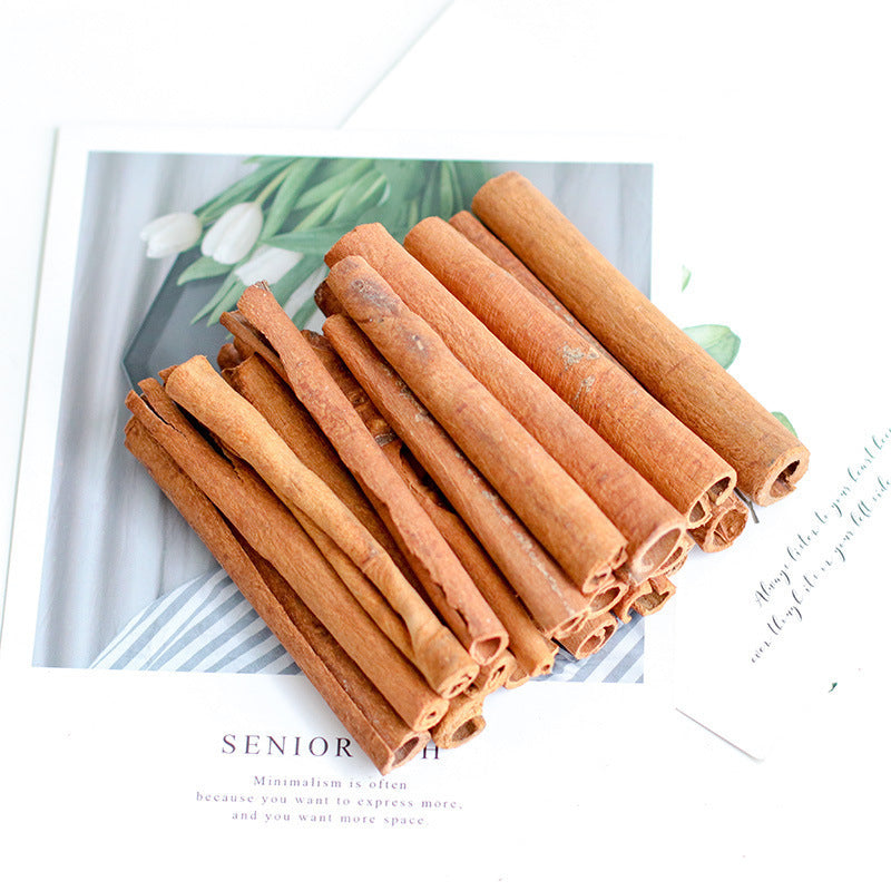 KTX-660691 Fire-Free Cinnamon Pine Cone Aroma Diffuser Cup - Natural Dried Floral Design for Relaxing Ambiance