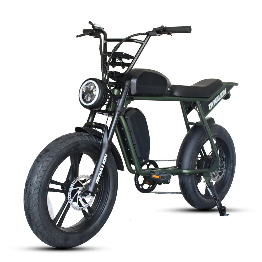 KTX-660691 Retro 48V 1000W Electric Hybrid Bike with 7-Speed Gears and Hydraulic Disc Brakes - Mountain Fat Tire E-Bike