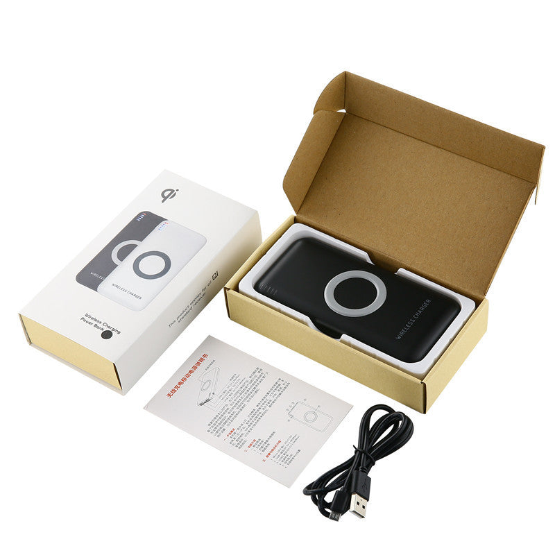 KTX-661971 Wireless Mobile Power Charger - B100, 2000mA Input, Black/White Options