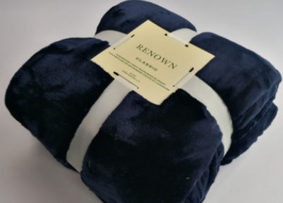 KTX-662227 Lightweight Coral Fleece Flannel Blanket for Office and Summer Use - Multiple Sizes Available