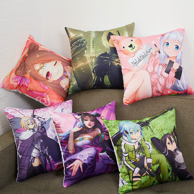 KTX-662739 Customizable Plush Gift Pillow with PP Cotton Fill