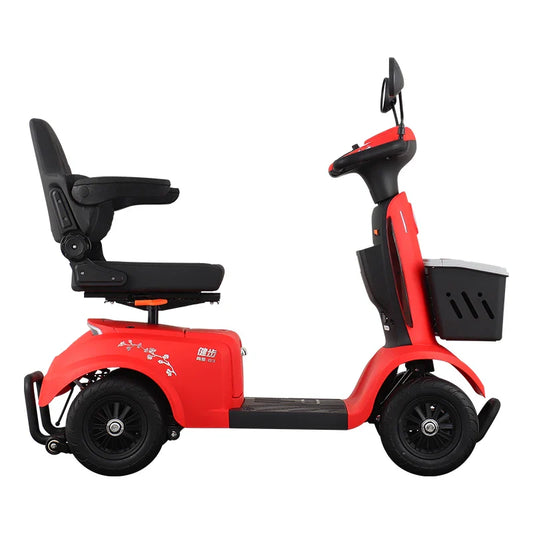 KTX-662931 VIGOROUS NEO 4 Wheel Mobility Scooter for Adults - Adjustable with Electric Magnetic Brake, Range Up to 60km