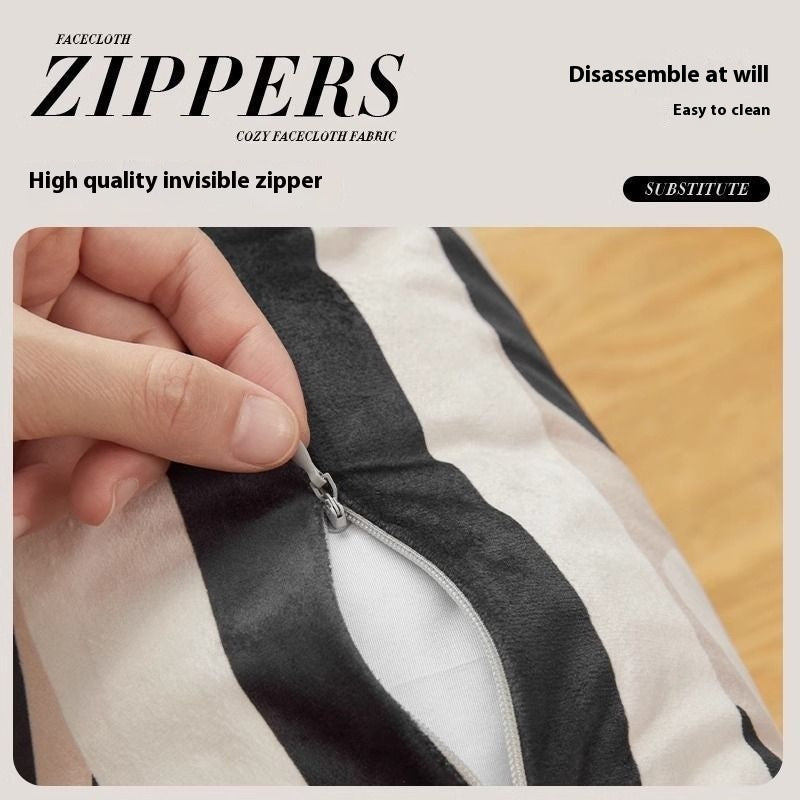 KTX-664019 Cute Cartoon Puppy Print Pillow - Modern 45x45cm, 50x50cm, 60x60cm Sizes Available