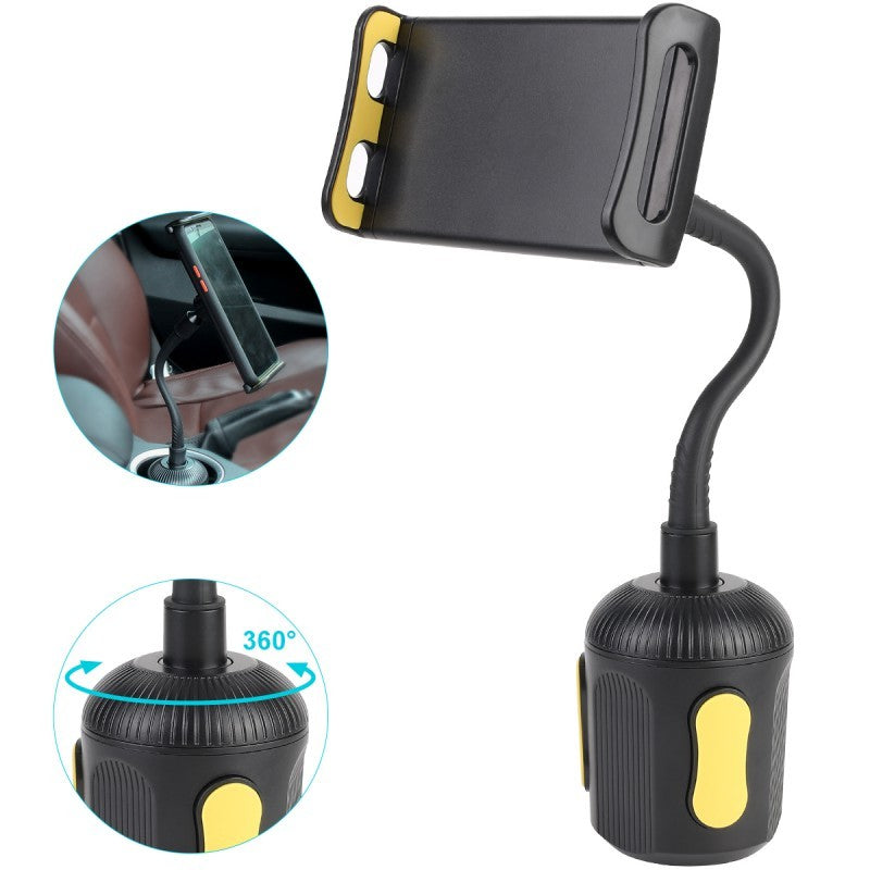 KTX-664275 Telescopic Car Phone Holder, Anti-Skid & Shock-Proof Design, Stylish and Durable